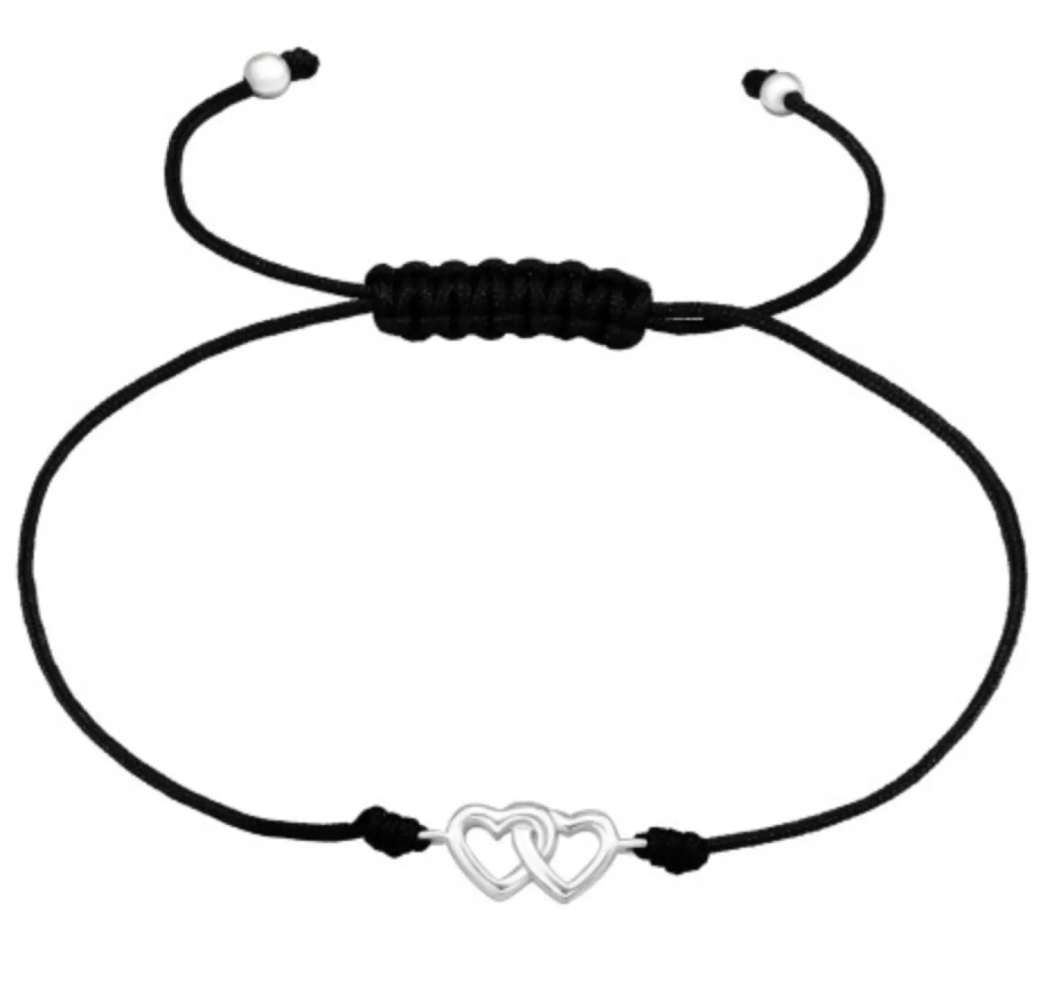 Armband met dubbele harten