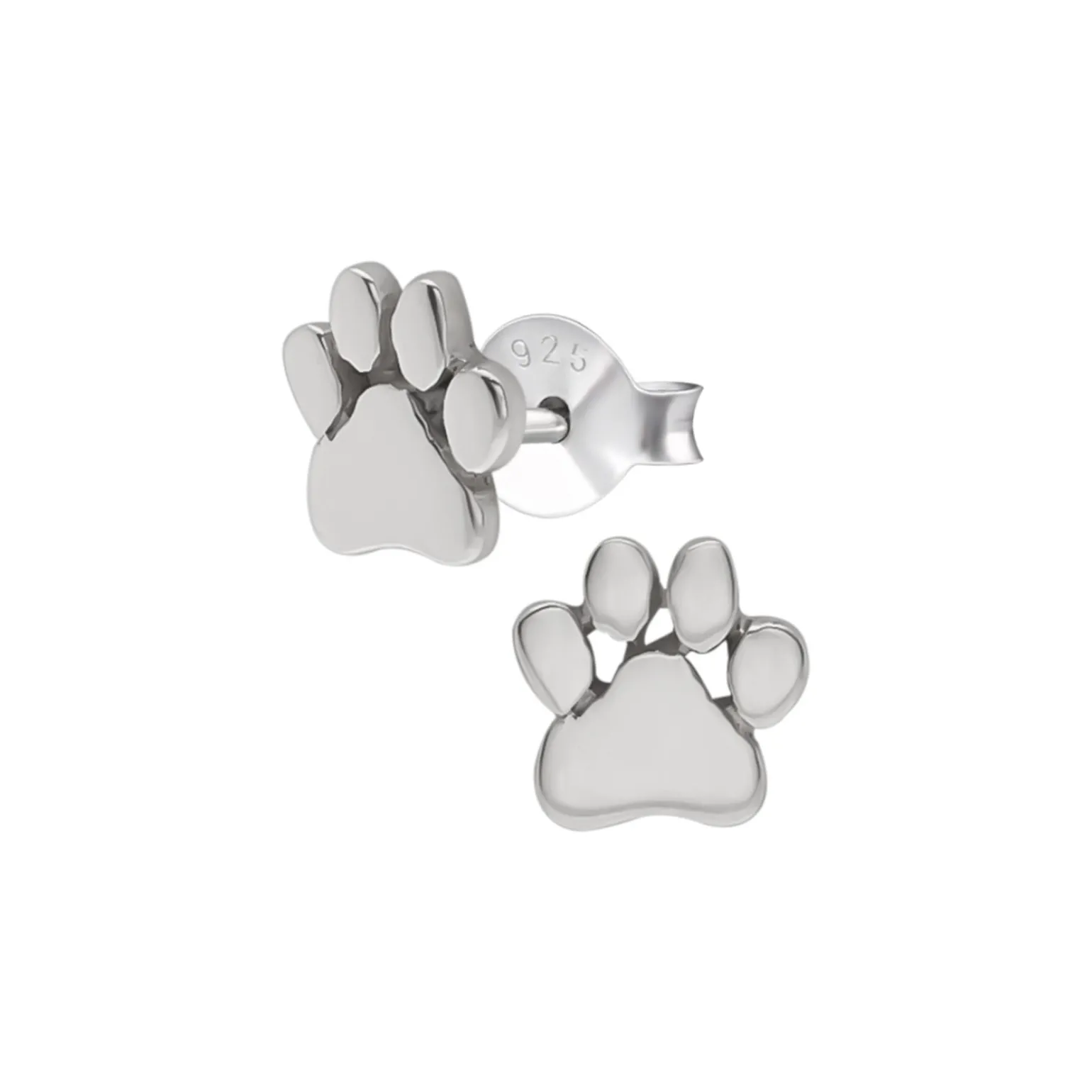 Gift box, oorstekers in flesje, dierenpootjes