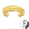 Gold plated ear cuff, veer