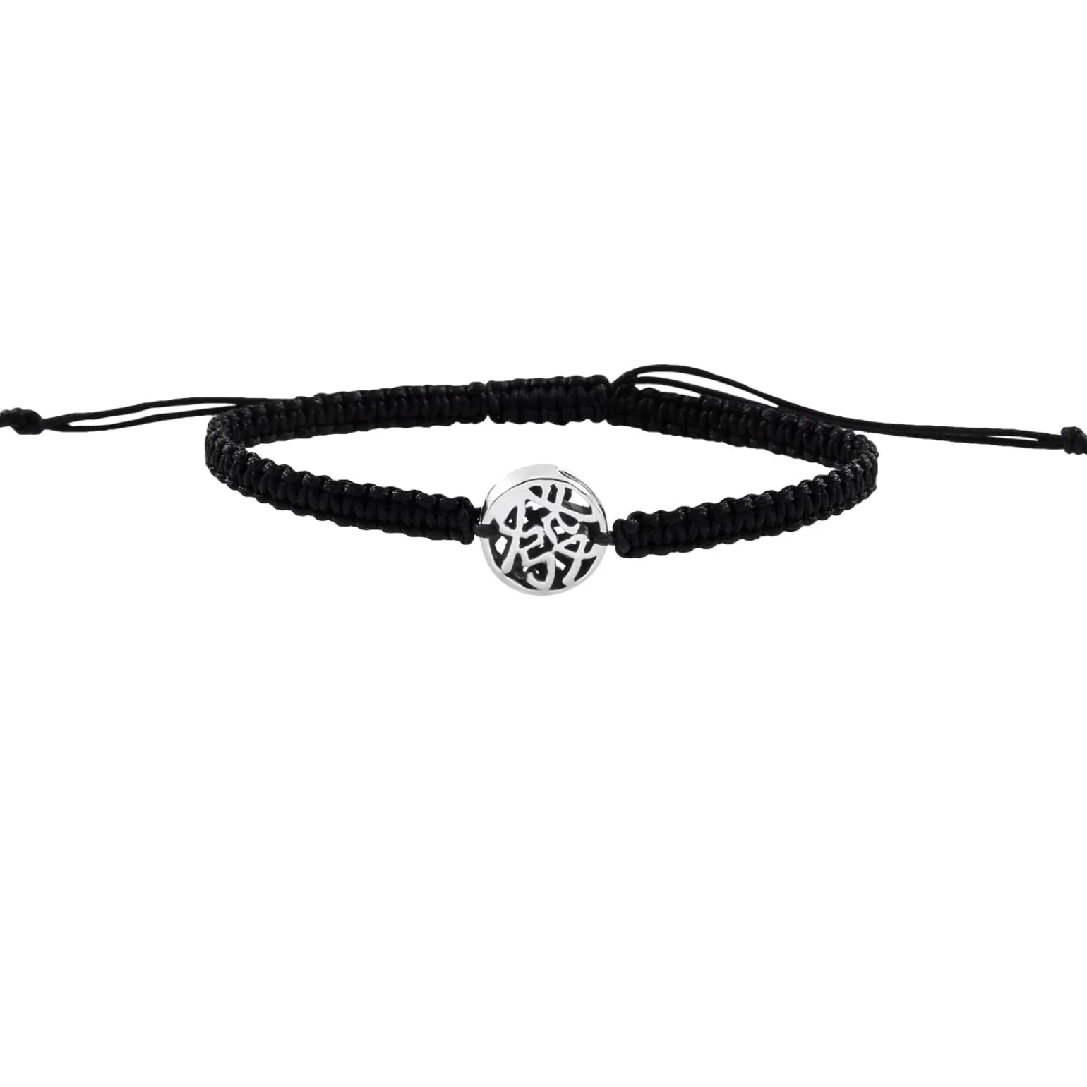 Katoenen armband met Chinees teken Rijkdom
