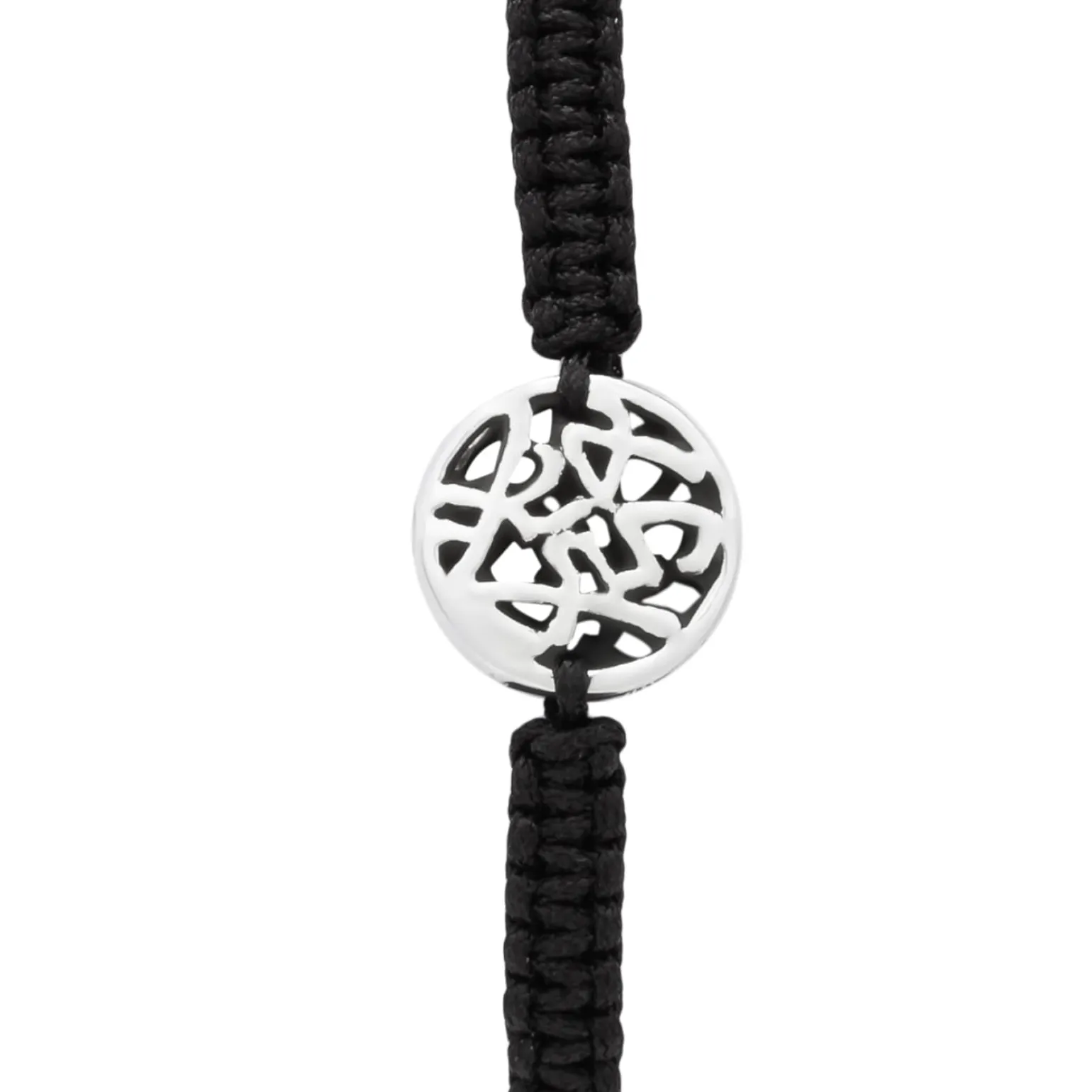 Katoenen armband met Chinees teken Rijkdom