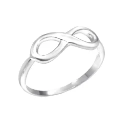Rhodium plated ring, oneindigheid