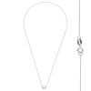Zilveren basic ketting, schakels