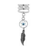 Zilveren ear cuff, dromenvanger