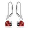 Zilveren oorhangers, lieveheersbeestje