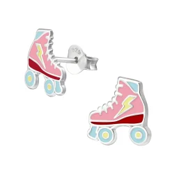 Zilveren oorstekers, rolschaatsen