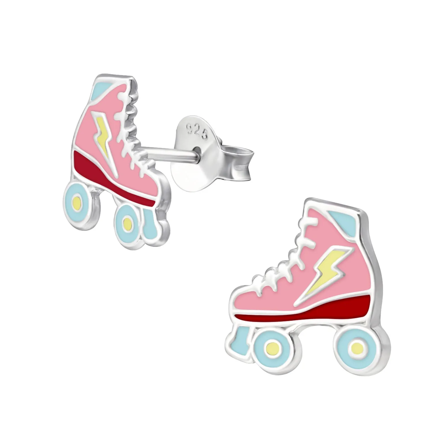 Zilveren oorstekers, rolschaatsen